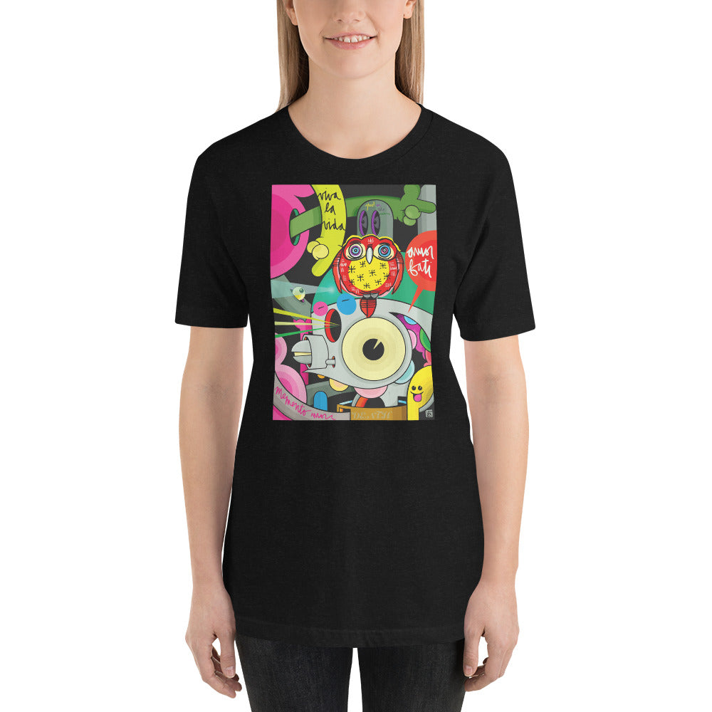 Viva la Vida - LEBO X DALEK - Lebo Short Sleeve Unisex T-Shirt